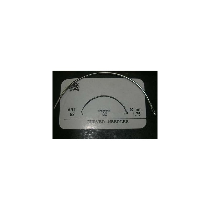 AGUJA CURVA