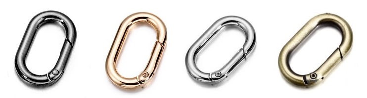 ANILLA MOSQUETON OVALADA 25MM 2UND