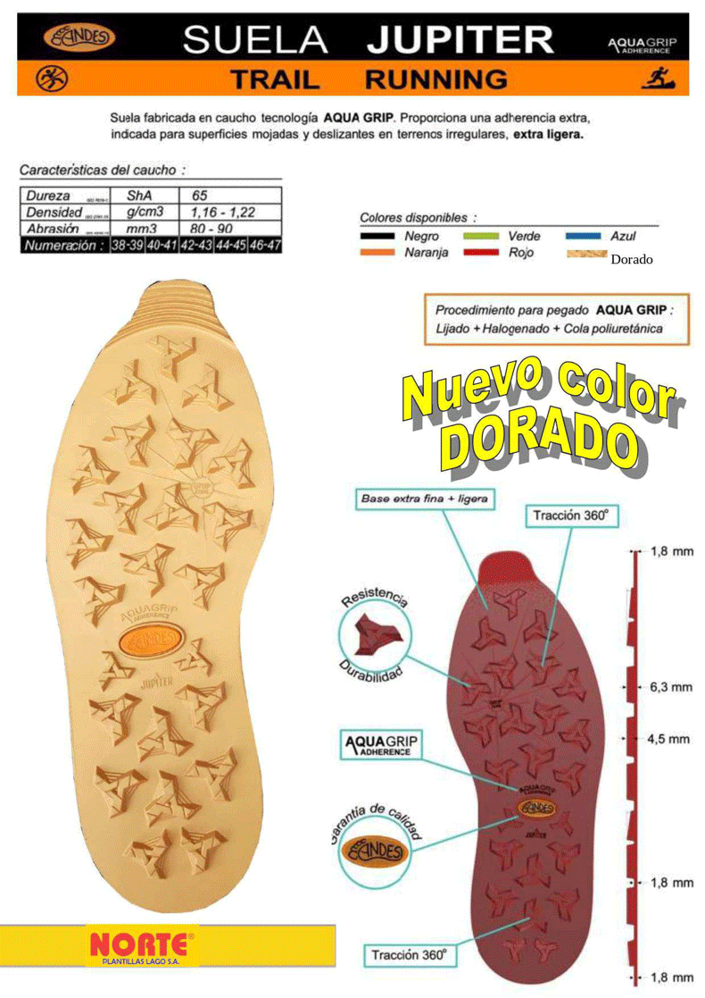 ANDES PISO JUPITER AQUAGRIP