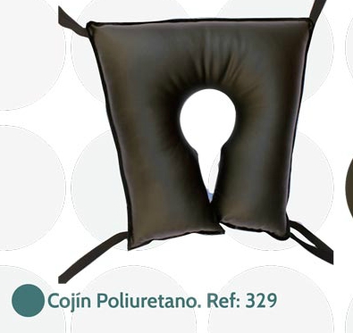 ORTOTEX COJÍN POLIURETANO HERRADURA CUADRADA