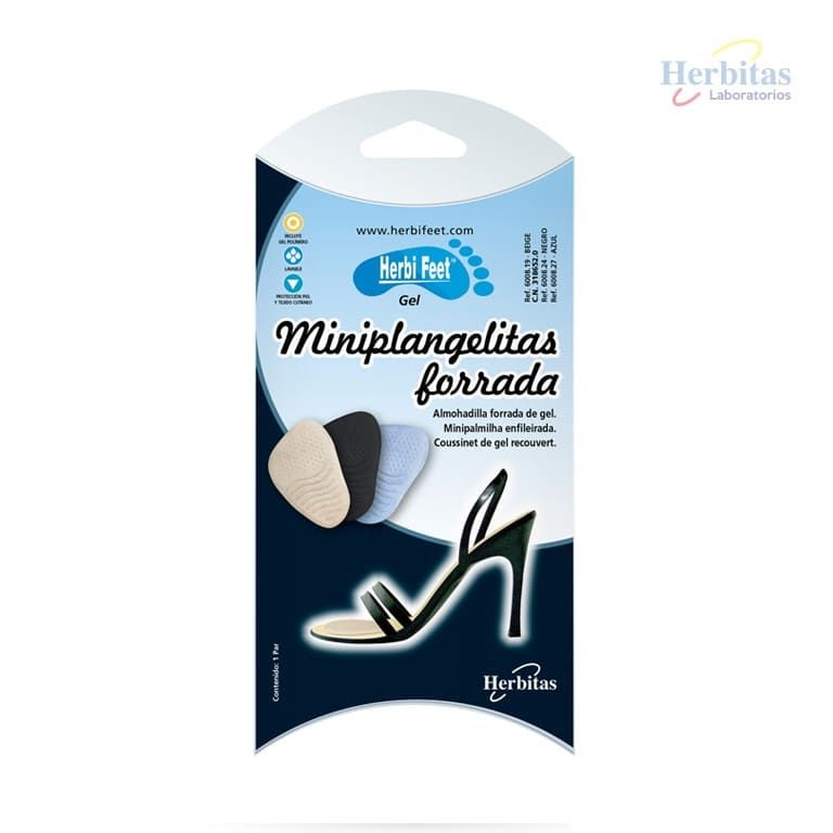 HERBI FEET ALMOHAD. MINIPLANG. FORRADA NEGRA PAR