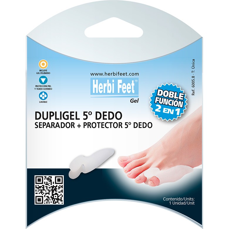 HERBI FEET DUPLIGEL 5º DEDO