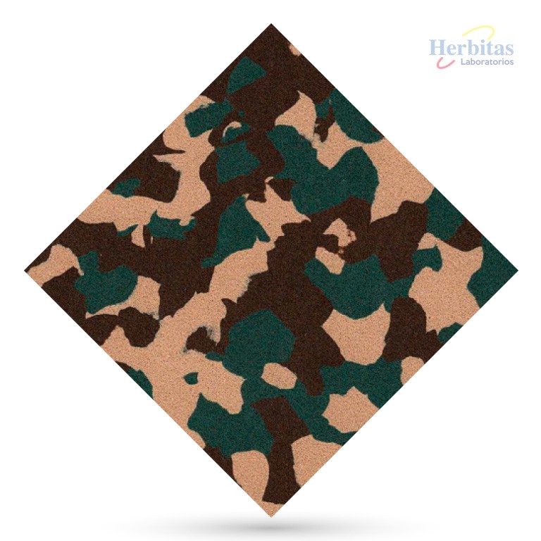 HERBITAS FORRO MULTICOLOR ARMY 2MM