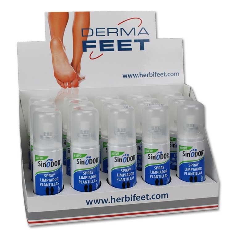 HERBITAS Expositor Spray Sinodor Plantilla 15U