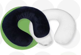 ORTOTEX ALMOHADA HERRADURA VISCOESLATICA AZUL