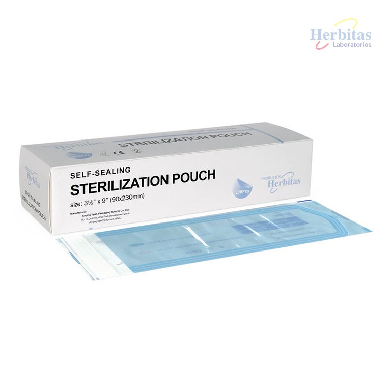 HERBITAS BOLSAS AUTOADHESIVAS ESTER. 9X23 (200)