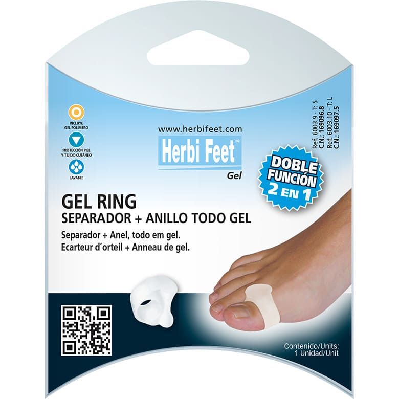 HERBI FEET GELRING-SEPARADOR+ANILLO T.S