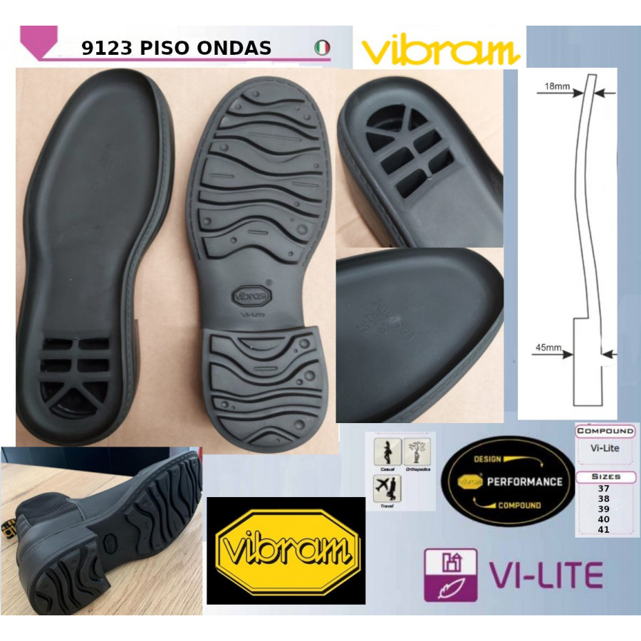 VIBRAM PISO ONDA ART 9123 VLITE