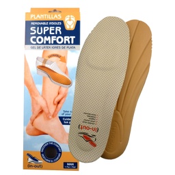 TRANSPARENT PLANTILLA SUPER CONFORT