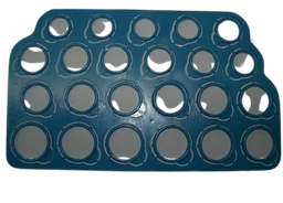 [4435] MEDIDOR DE ATRAS DE ANILLO PLASTICO AZUL