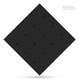 [11.223.28] HERBITAS FORRO MICROFIBRA ON-STEAM NEGRO PERFO