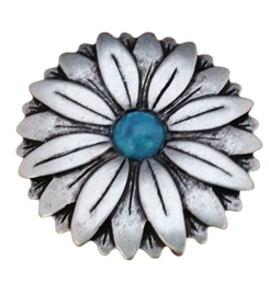 [8519] CHAPON 40 5998 FLOR MARGARITA AZUL