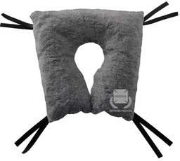 [24729] ORTOTEX COJIN HERRADURA CUADRADA GREY